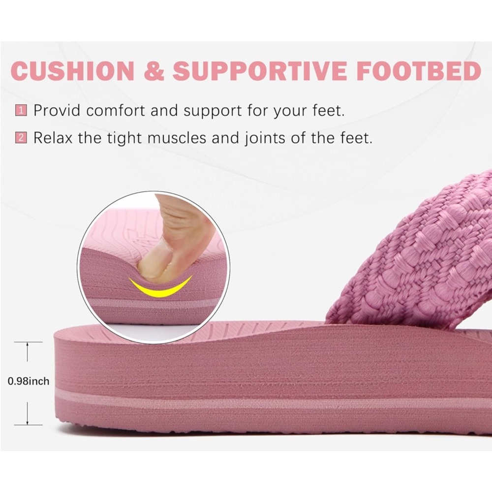 COFACE Womens Orthopedic Sandals Soft Cushion Plantar Fasciitis..size 9(NWT) - Picture 4 of 6